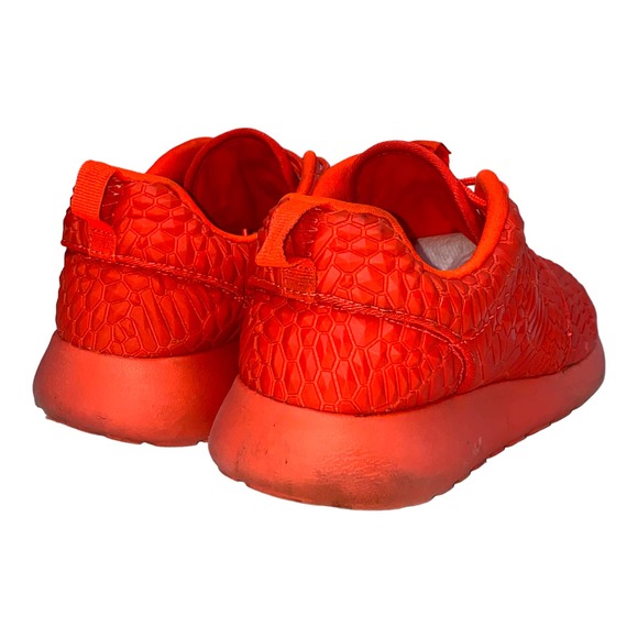 Nike Roshe One DMB Bright Crimson Diamondback Snakeskin Sneaker sz 8.5 US 807460 - Picture 9 of 12
